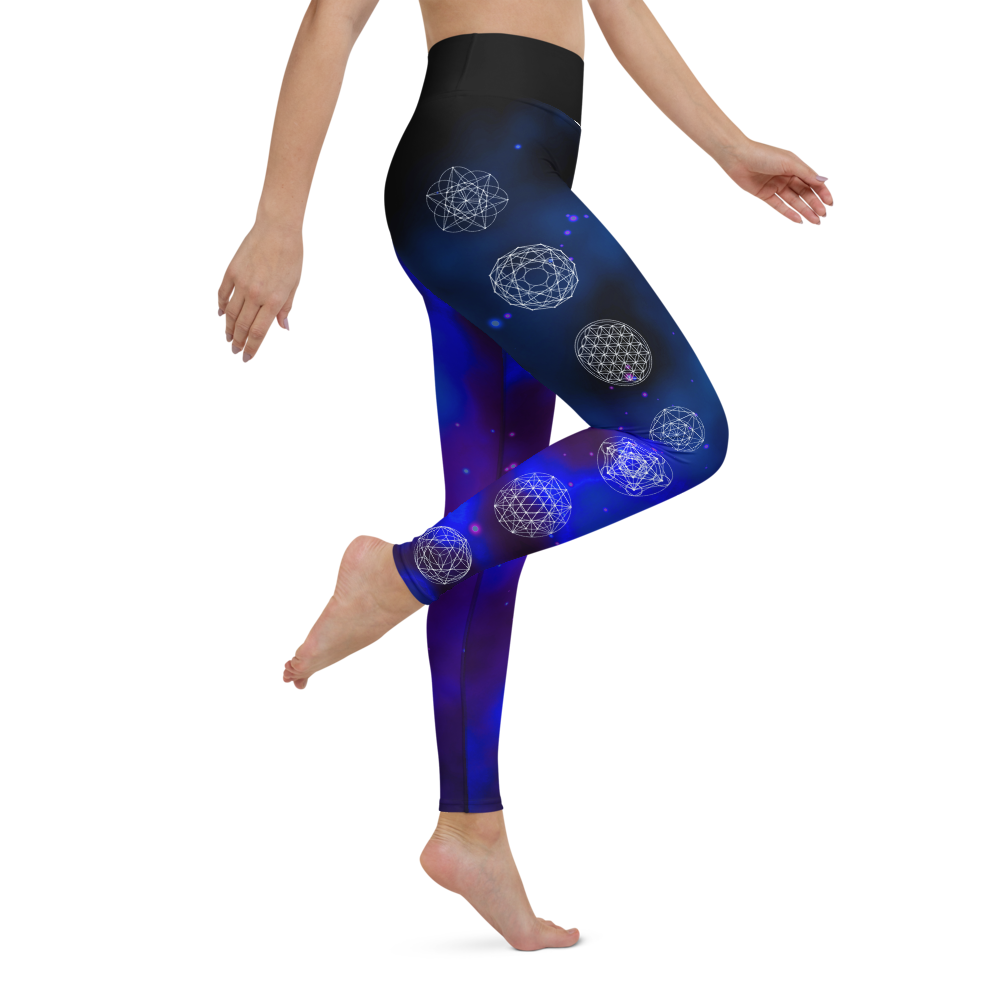 Mystic Meta High Waist Womens Yoga Leggings