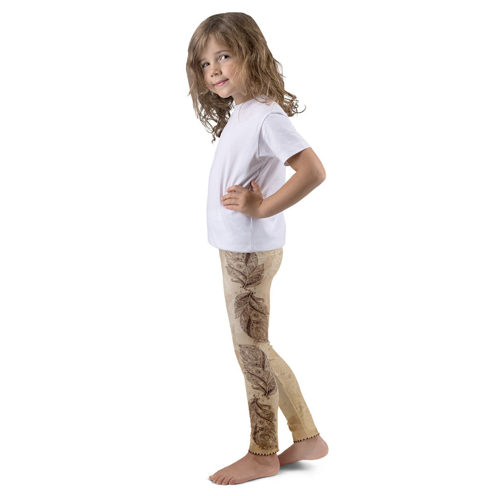 Vidya Brown Leggings for Girls