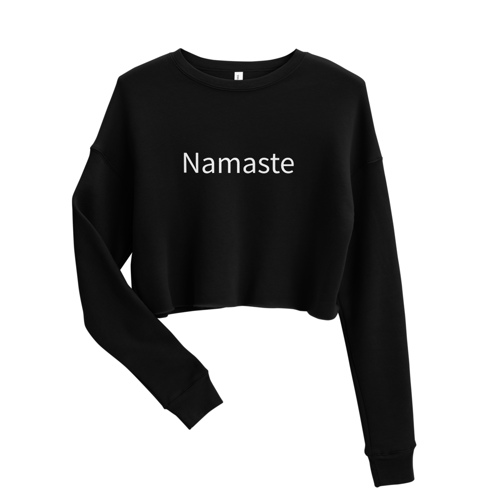 Namaste Crop Sweatshirt