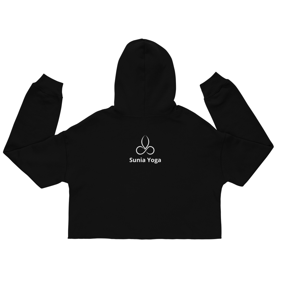 Namaste Crop Hoodie
