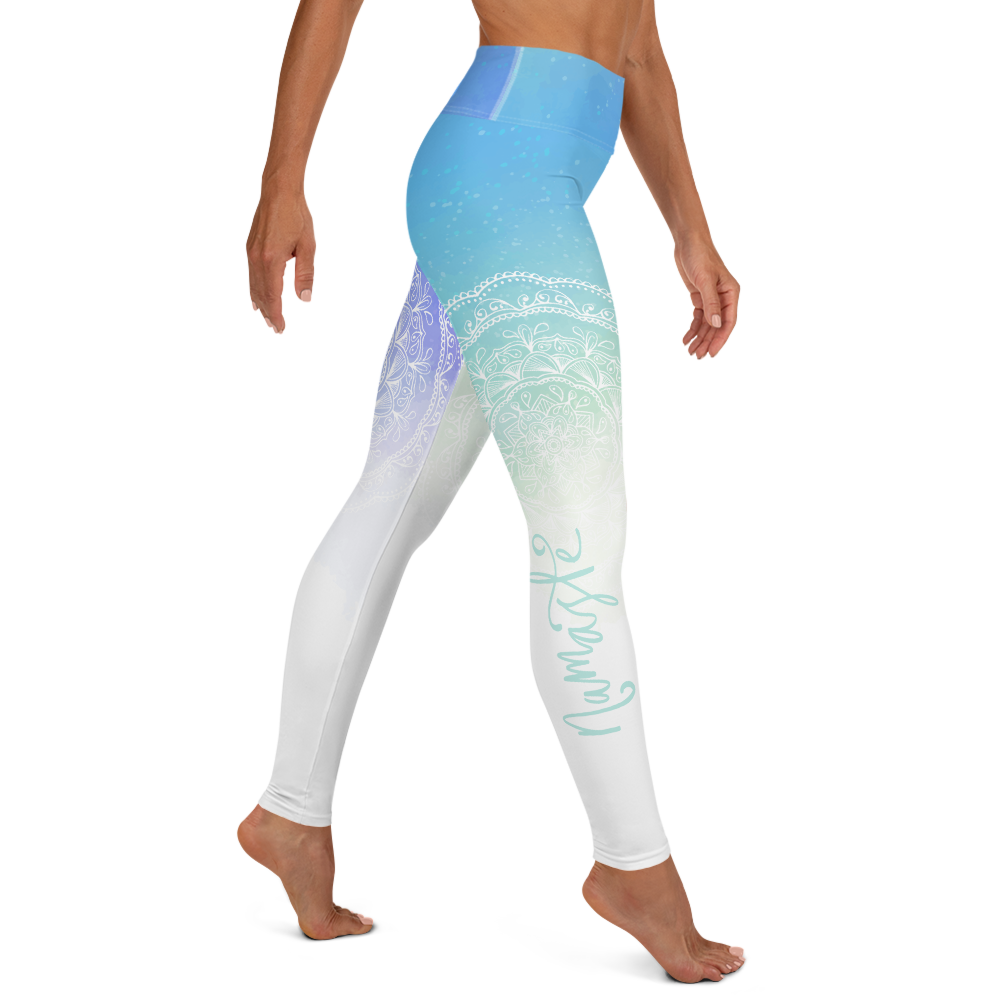 Namaste Gradient High Waist Womens Yoga Leggings