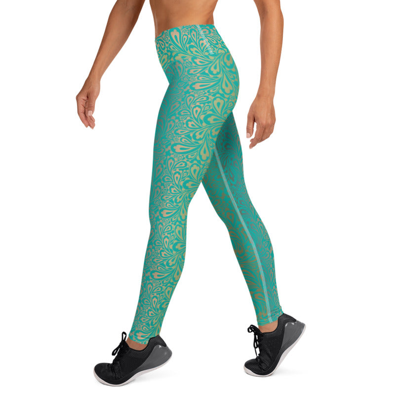 Surya High Waist Womens Yoga Leggings