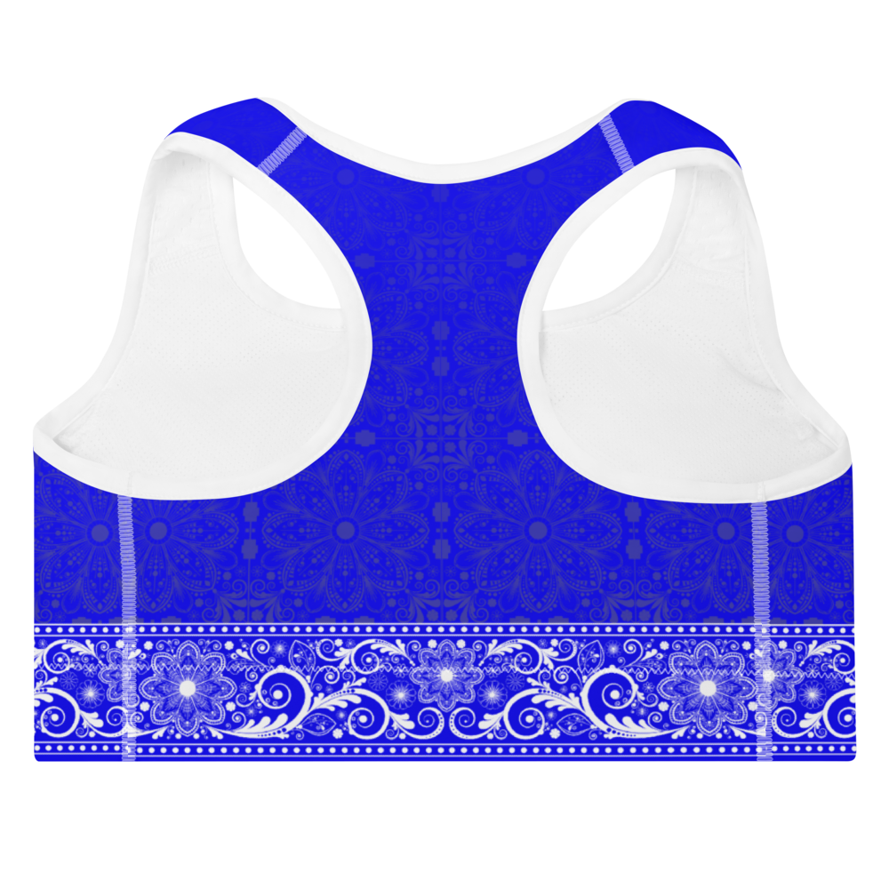 Nirvana (Electric Blue) Sports bra