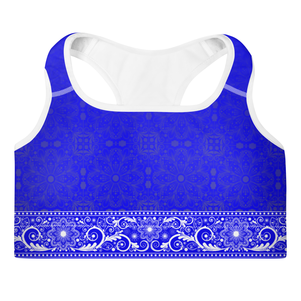 Nirvana (Electric Blue) Sports bra
