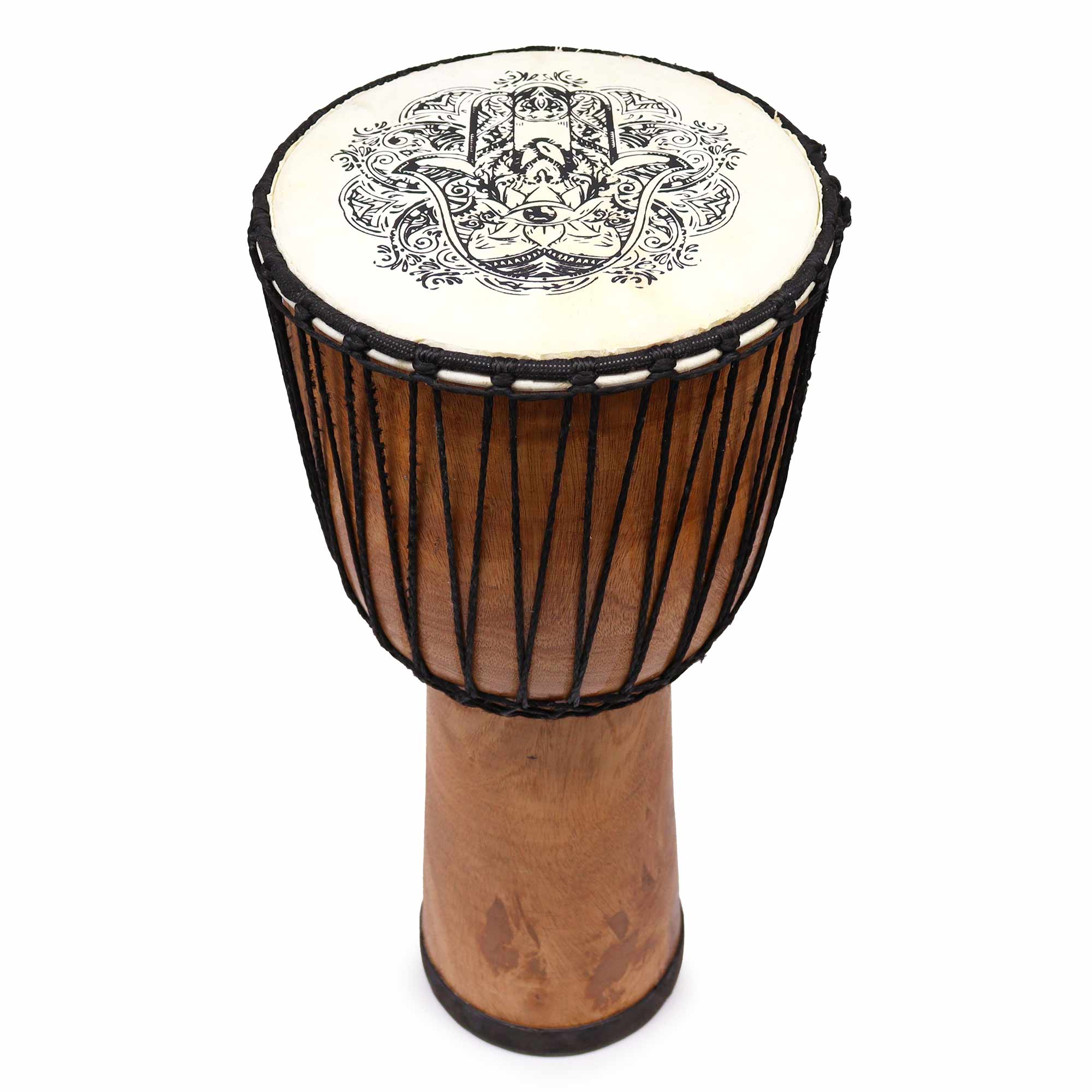 Hamsa Wide Top Djembe Drum - 20 inches