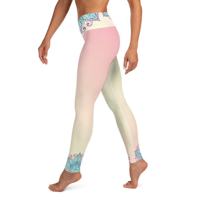 Legging GAIA yoga mujer, seamless, sostenible