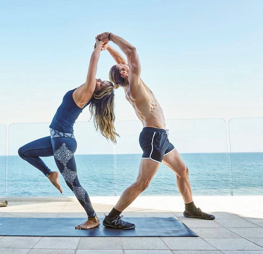 Ahimsa Reversible Grey High Waist Womens Yoga Pants