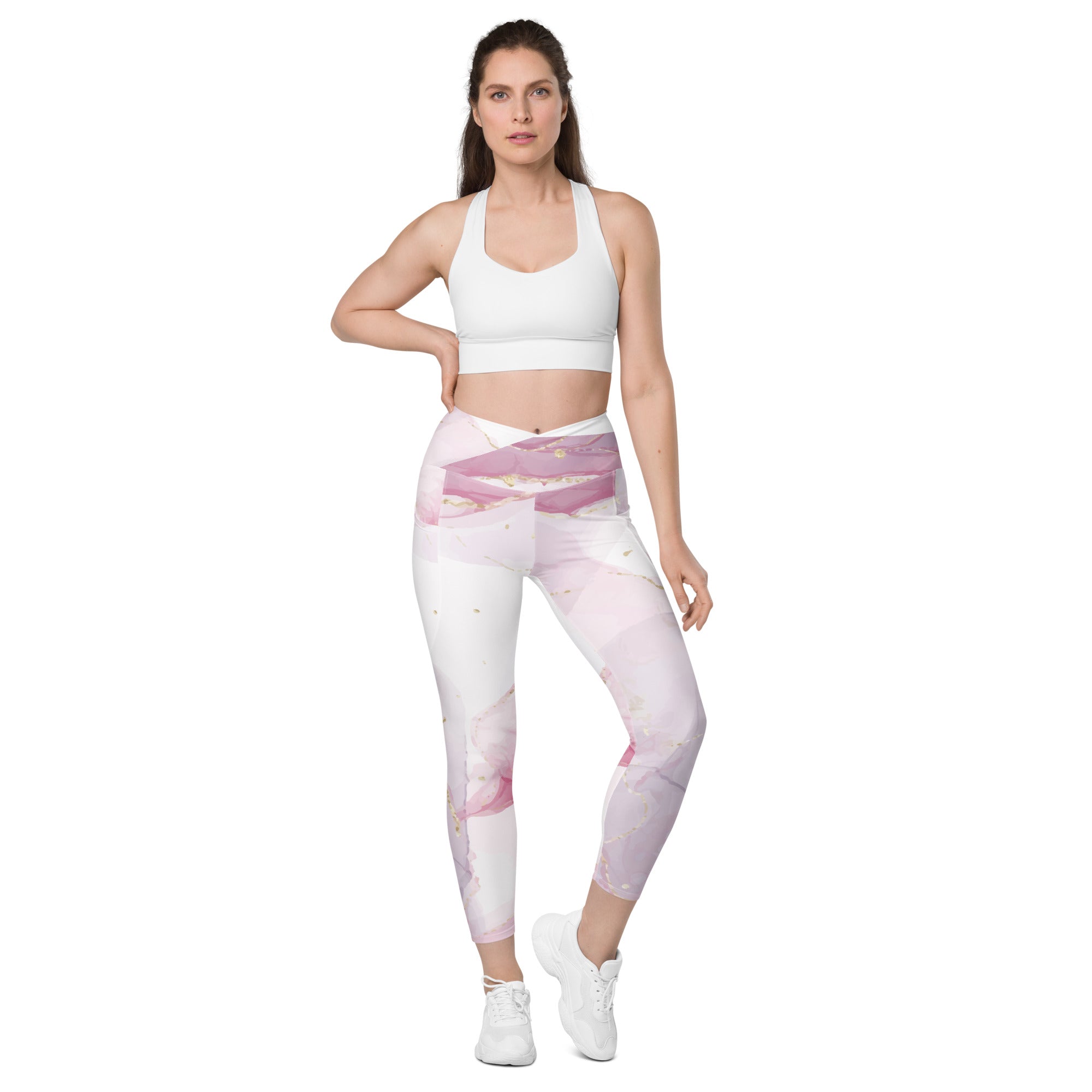 Elements Crossover leggings with pockets