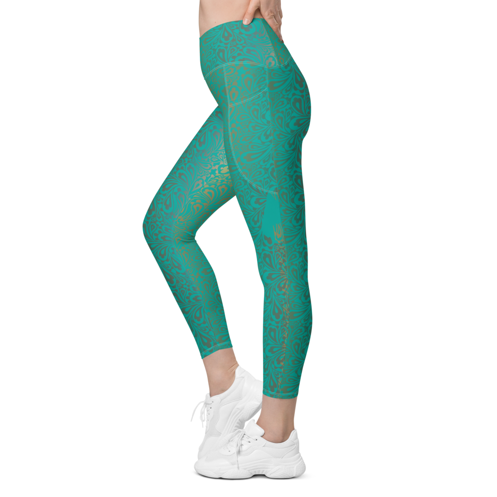 Surya Crossover leggings with pockets