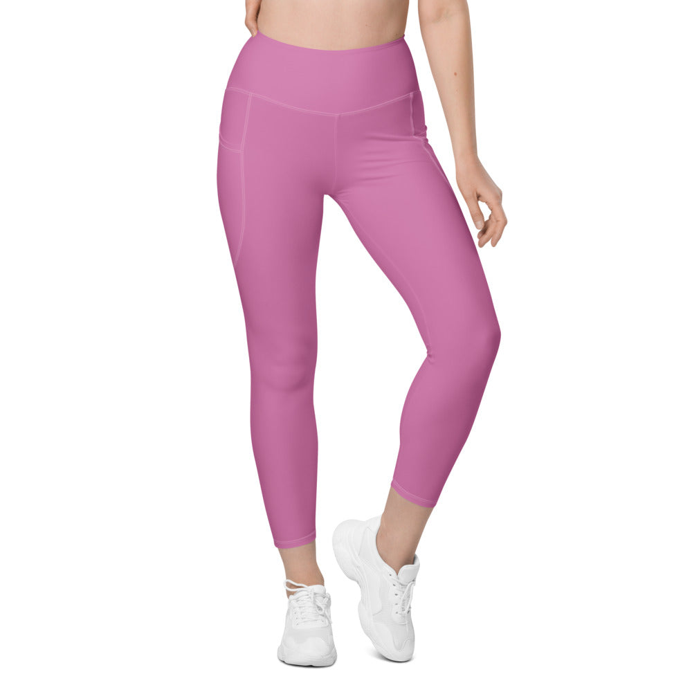 Lilac Leggings With Pockets