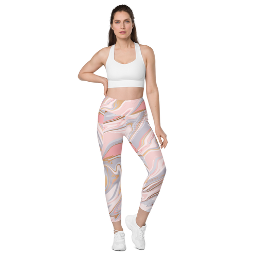 Aura Womens Leggings With Pockets