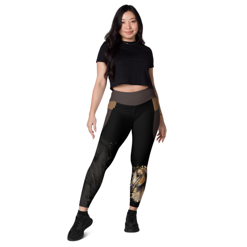 Silhouette Horse Leggings with pockets