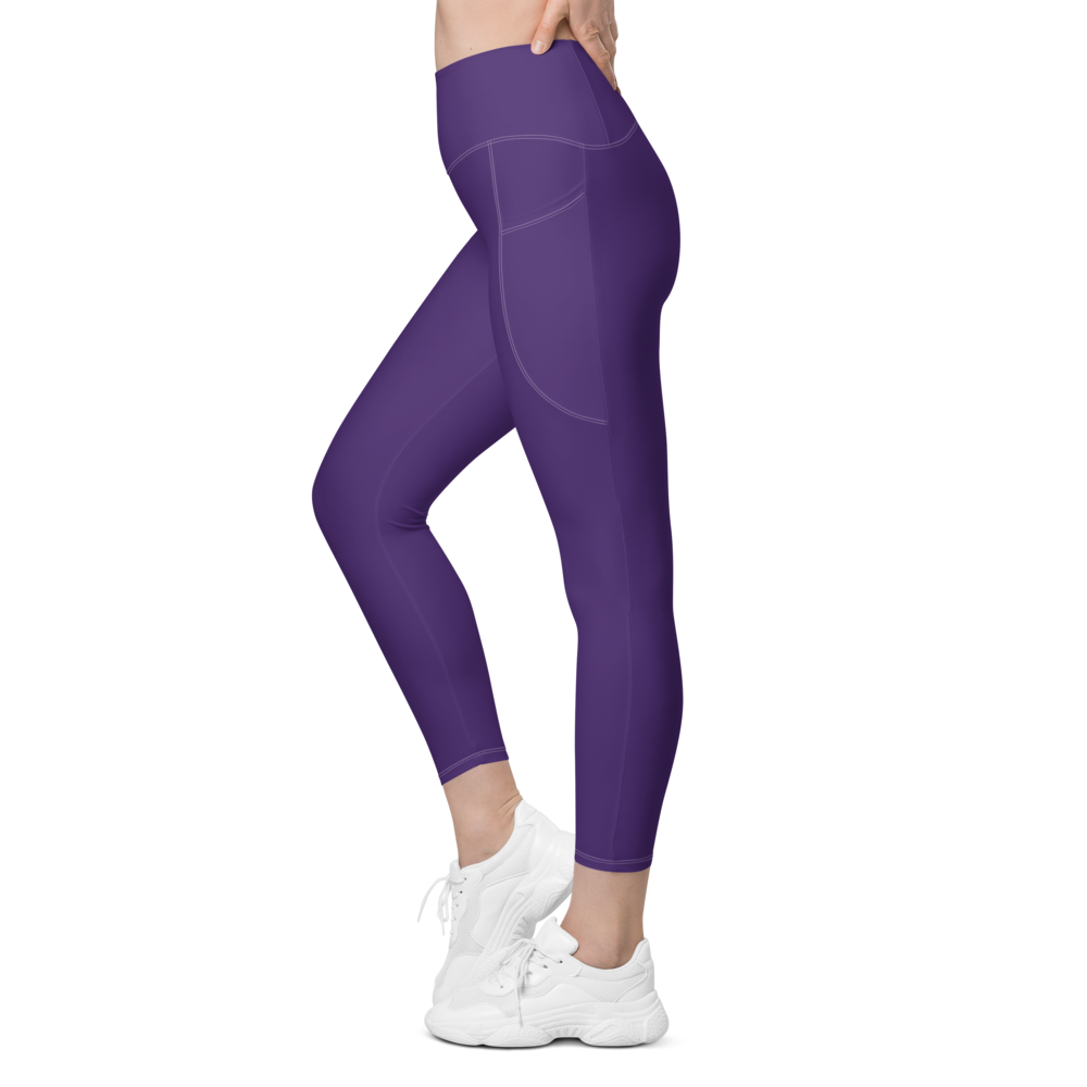 Leggings & Capris  Womens Dona Jo Fitwear Moto Legging (Purple