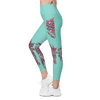 Turquoise Horse Leggings with pockets