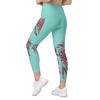 Turquoise Horse Leggings with pockets