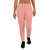 Sunia Solid Pink Women's Joggers