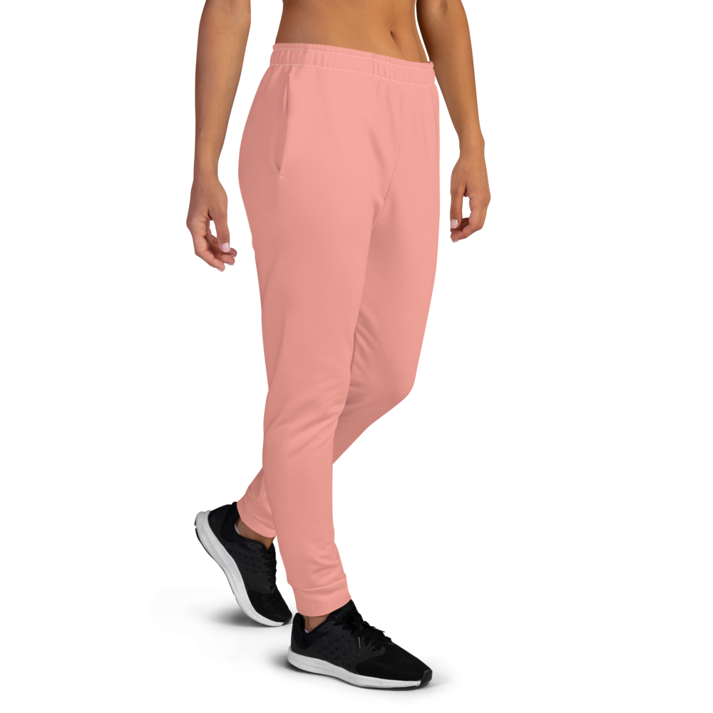 Sunia Solid Pink Women's Joggers