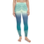 Bold Blue High Waist Womens Yoga Leggings