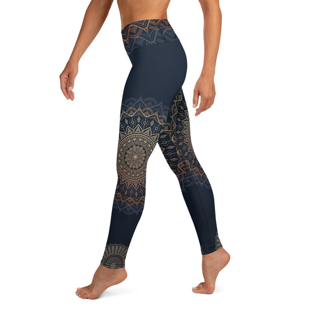 Solid Royal Blue Leggings With Pockets – Sunia Yoga