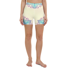 Gaia Womens Mandala Yoga Shorts