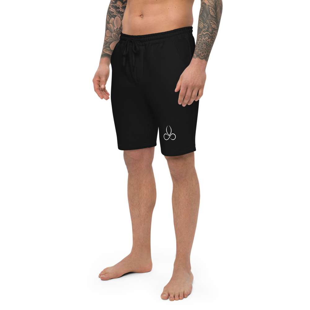 Sunia Yoga Men's fleece shorts (black)