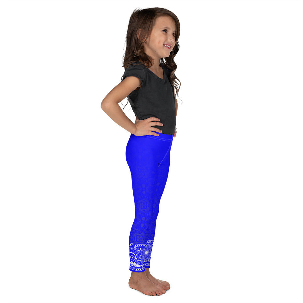 Jhana (Electric Blue) Leggings for Girls