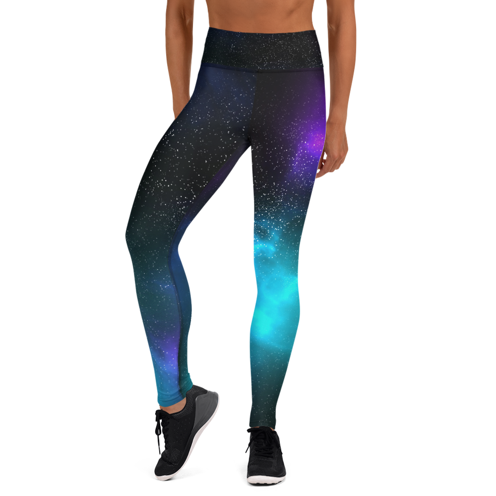 Cosmic High Waist Womens Yoga Leggings