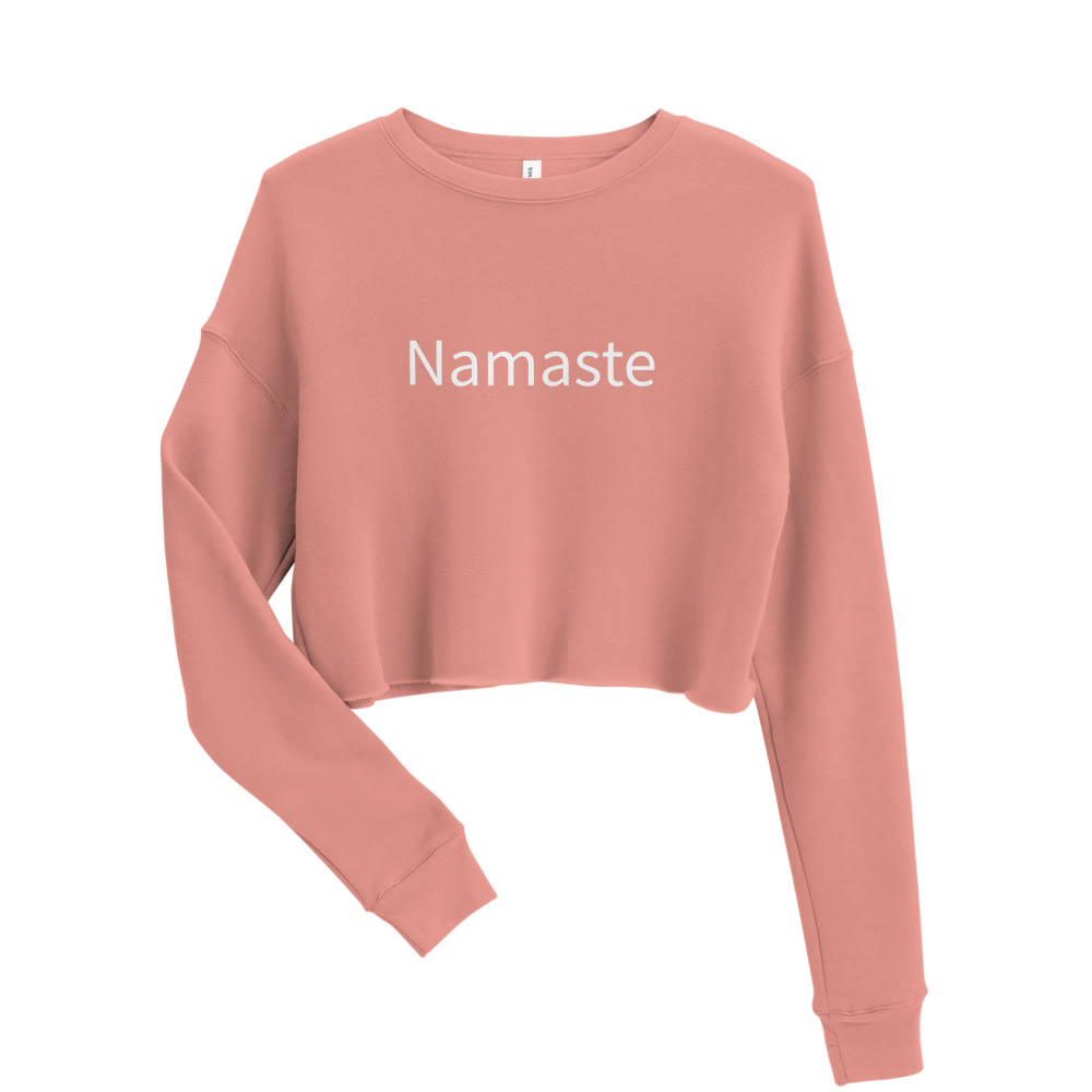 Namaste Crop Sweatshirt
