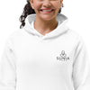 Sunia Yoga Organic Embroidery Fitted Hoodie